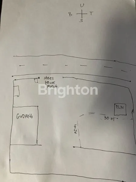 DI SEWAKAN SEBIDANG TANAH LUAS 400-500 AREA INDUSTRI