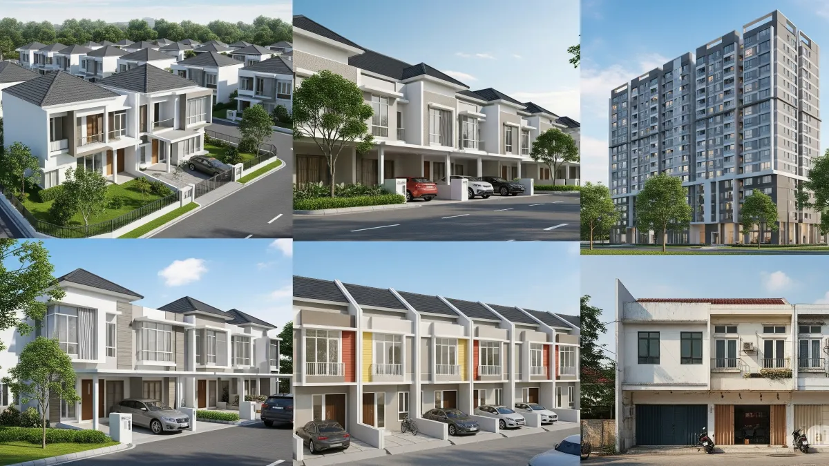 ragam tipe properti di pasar perumahan surabaya 1