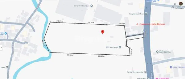 image TANAH STRATEGIS DI BANDAR LAMPUNG - 23.415 M2, COCOK UNTUK GUDANG ATAU PABRIK! (2)