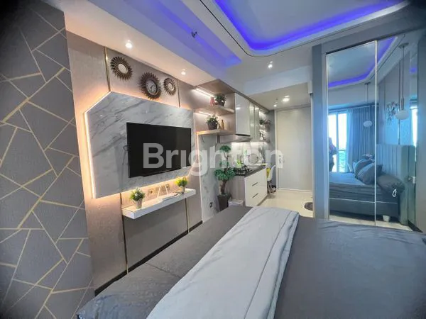 image APARTEMEN AMOR LANTAI 3 FULL FURNISHED MEWAH SEPERTI HOTEL, BARU GRESS BELUM PERNAH DIPAKAI, UNBLOCKING VIEW POOL & CITY (7)