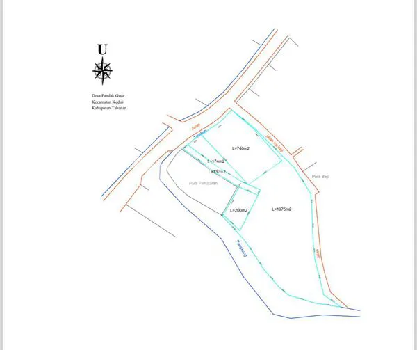 image TANAH PREMIUM 200M² DEKAT PANTAI NYANYI DAN TANAH LOT, TABANAN (2)