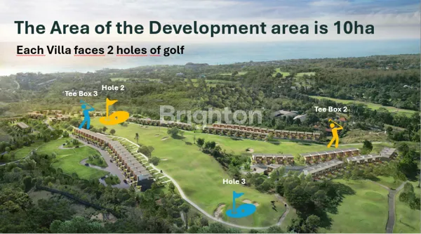 image THE LINKS, LUXURY GOLF VILLA IN PECATU ULUWATU BALI: THE ONLY GOLF VILLA THAT IS KISSING THE GOLF COURSE (2)