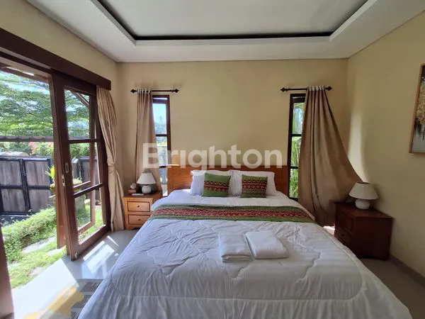 image VILLA 3 BR + 1 , VIEW HUTAN TROPIS DAN SUNGAI PETANU . UBUD , BALI. (8)