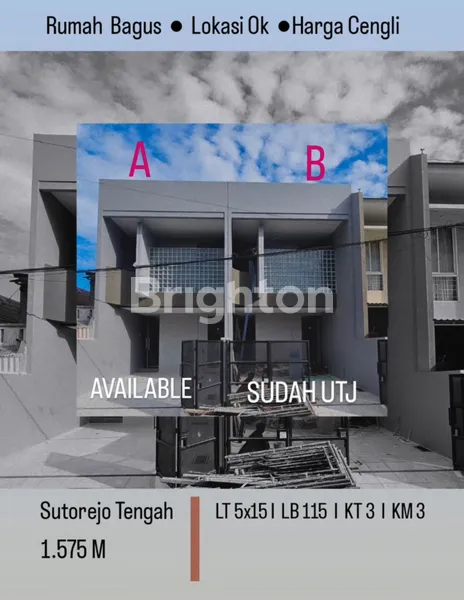 image LAST UNIT RUMAH BAGUS LOKASI FAVORIT DENGAN HARGA CENGLI DEKAT PAKUWON CITY (1)