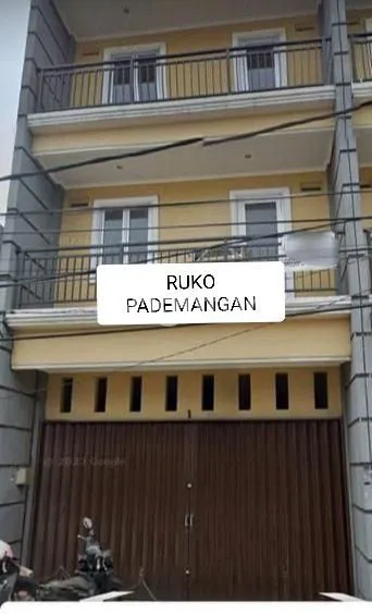 image RUKO PADEMANGAN AREA RAME AKSES JALAN 2 MOBIL UK 5.4X14 JAKARTA UTARA (1)