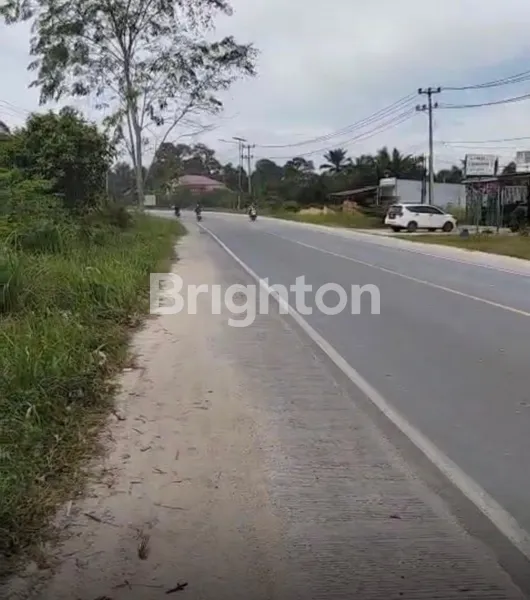 DIJUAL TANAH SELUAS 1 HA DI KANDIS, RIAU, JARAK 500- METER DARI PINTU TOL