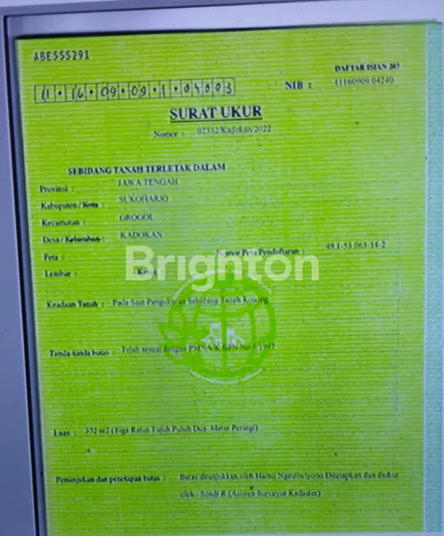 image TANAH SOLO BARU DEKAT PABRIK DAN MALL COCOK UNTUK KOS KOS-AN (4)