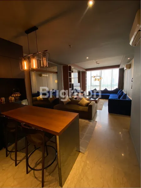 image DIJUAL CEPAT - L'AVENUE RESIDENCE APARTMENT, PANCORAN, 2+1 BR TOWER NORTH, CORNER UNIT, FULLY FURNISHED (J-APT-111) (3)