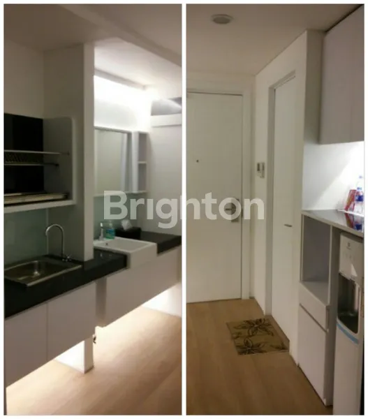 THE ACCENT SMALL OFFICE APARTMENT FULL FURNISHED APARTEMEN BINTARO 1 BEDROOM KAMAR TIDUR