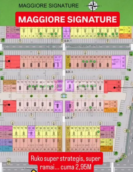 image MAGGIORE SIGNATURE, RUKO SUPER RAMAI, 2 LANTAI, SUPER STRATEGIS, TERMURAH STOK TERBATAS !! (6)