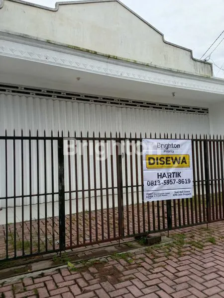 DIWAKAN RUKO DITENGAH KOTA KEDIRI