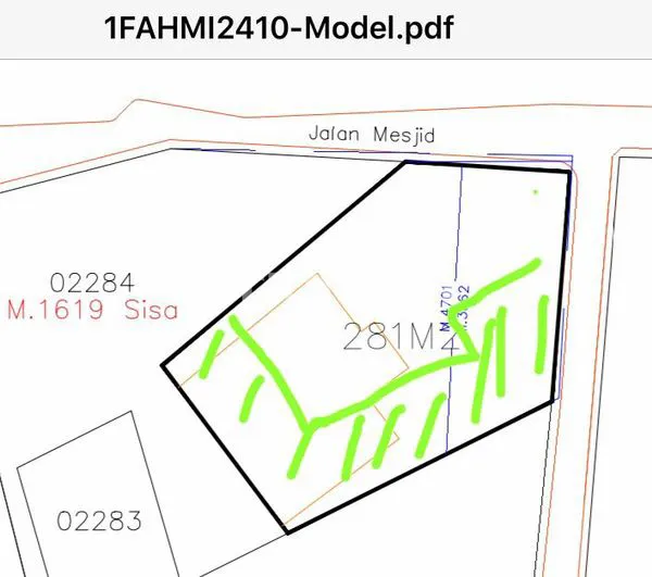 image TANAH HOOK JL. MESJID DEPOK – AKSES LUAS & STRATEGIS (3)