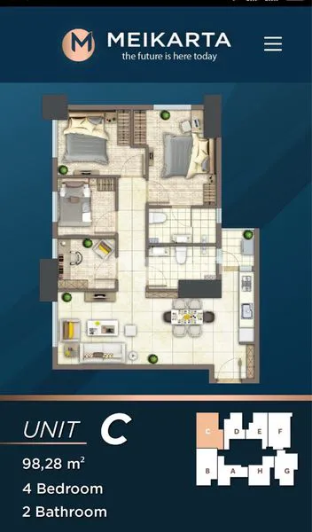 image MEIKARTA 4 KAMAR LIPPO CIKARANG (1)