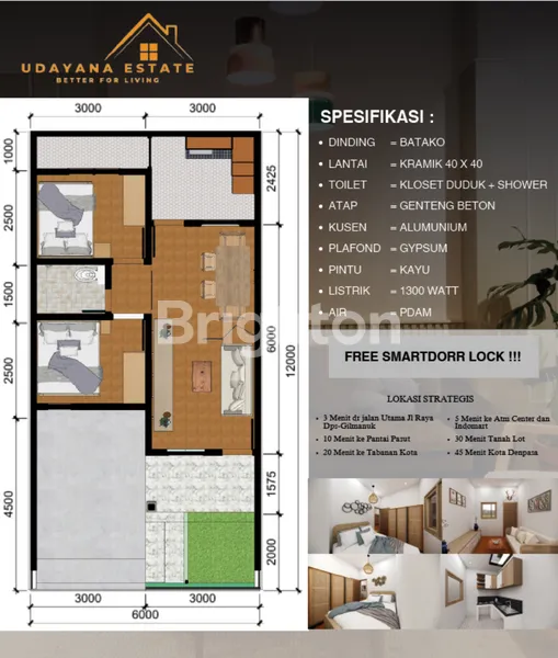 image  RUMAH HANYA 400 JUTA, DP CUKUP 10% DI UDAYANA ESTATE TABANAN (2)