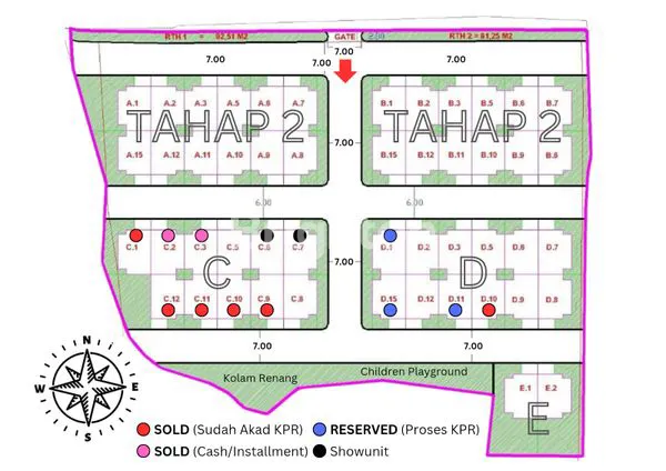 image PURINUSA KEMBANGAN TYPE 2 LANTAI JAKARTA BARAT HUNIAN TERJANGKAU KAWASAN NYAMAN (8)