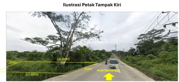 image TANAH LUAS..LETAK STRATEGIS DI LOKASI BERKEMBANG ..SERTIFIKAT LENGKAP (2)