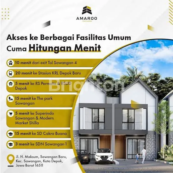 image RUMAH SIAP HUNI CLUSTER AMAROO SAWANGAN BARU (8)