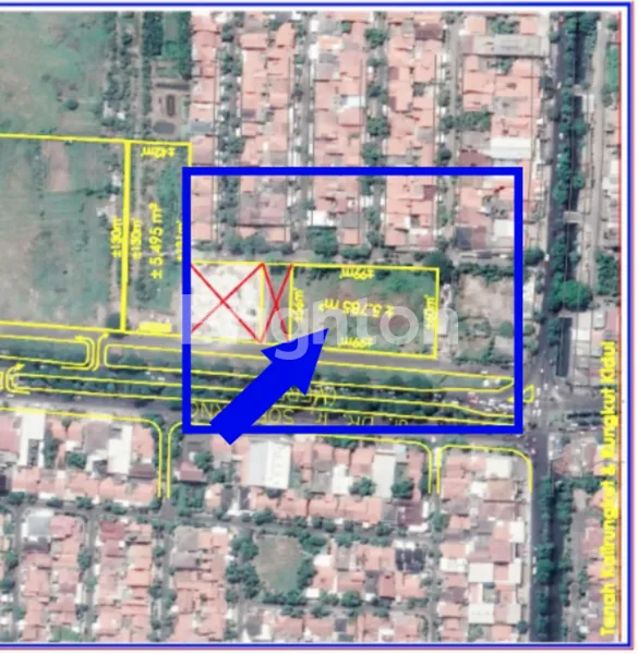 image LAHAN 3 LOKASI SANGAT STRATEGIS COCOK UNTUK USAHA SEKOLAH DAN BISNIS PINGGIR JALAN RAYA MERR (1)