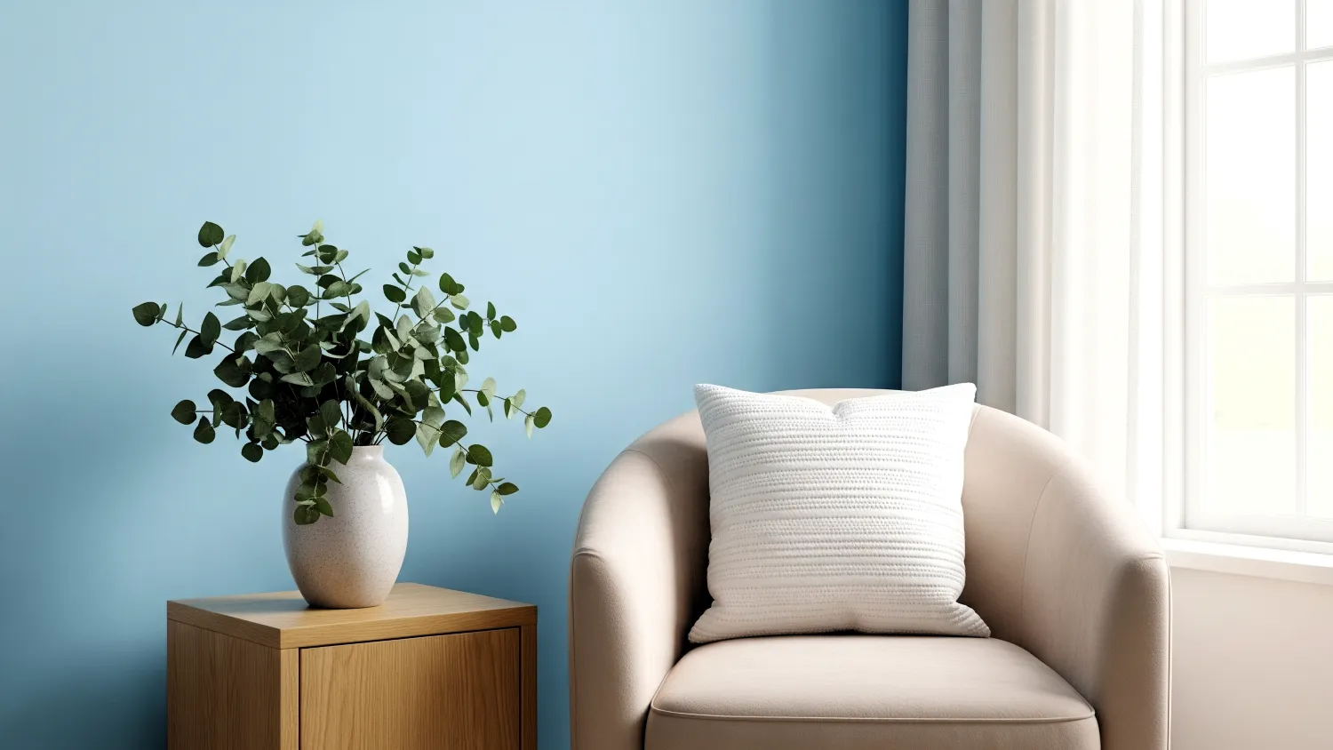 warna biru langit untuk desain interior 4