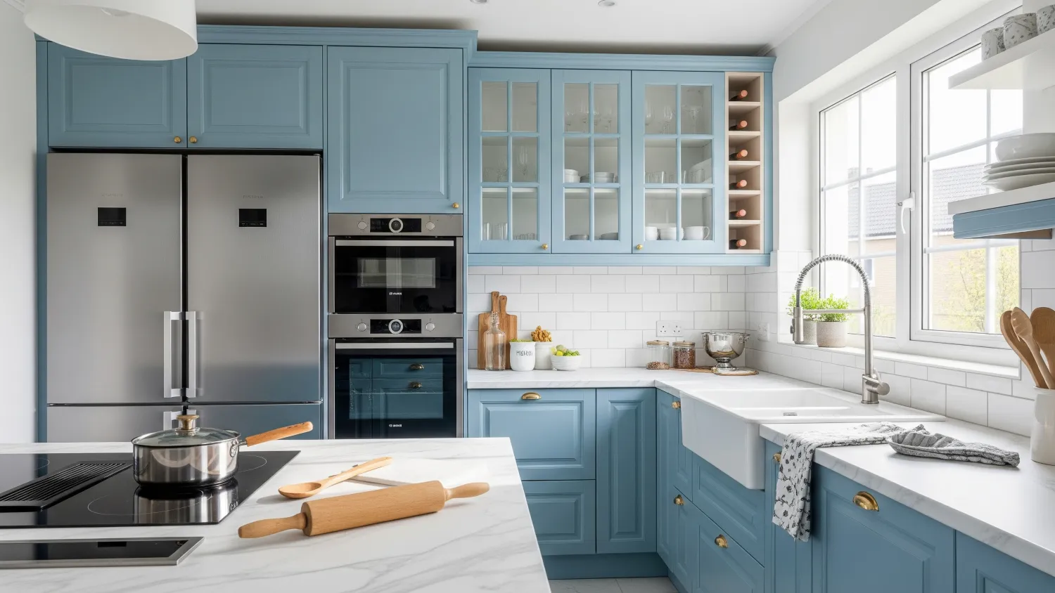 warna biru langit untuk desain interior 3