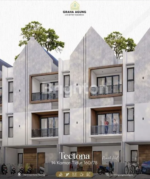 image RUMAH KOST 14 KAMAR HARGA 2M-AN MERJOSARI (1)