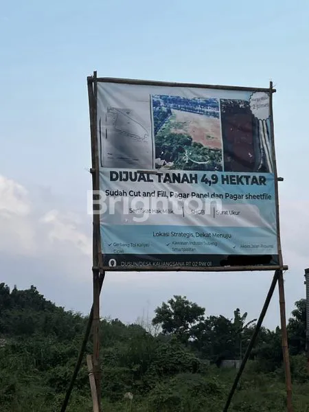 image TANAH MURAH 49.000M2 DI JL. KALIANGSANA, KALIJATI, SUBANG (2)