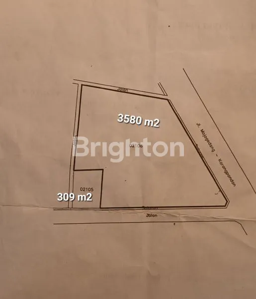 image TANAH SHM DIJUAL LUAS 3580 M2 PERTIGAAN SALAM TOHKUNING - KARANGANYAR  (5)