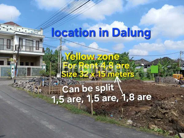 LEASEHOLD LAND IN DALUNG NORTH KUTA BALI