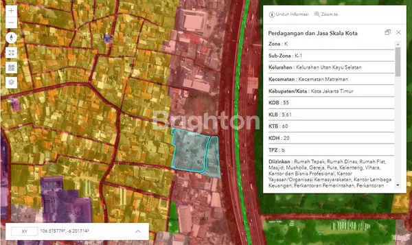 image DIJUAL TANAH STRATEGIS DI MATRAMAN – JAKARTA TIMUR (2)