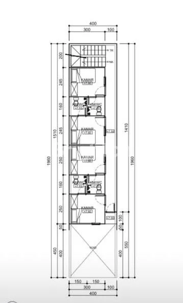 image KOST BARU HARGA MURAH BALIK MODAL CEPAT 4.25 LANTAI 19 KAMAR DENGAN KAMAR MANDI DALAM DI TANJUNG DUREN (3)