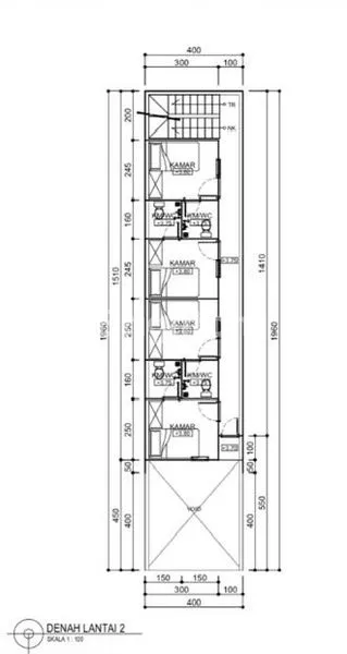 image KOST BARU HARGA MURAH BALIK MODAL CEPAT 4.25 LANTAI 19 KAMAR DENGAN KAMAR MANDI DALAM DI TANJUNG DUREN (4)