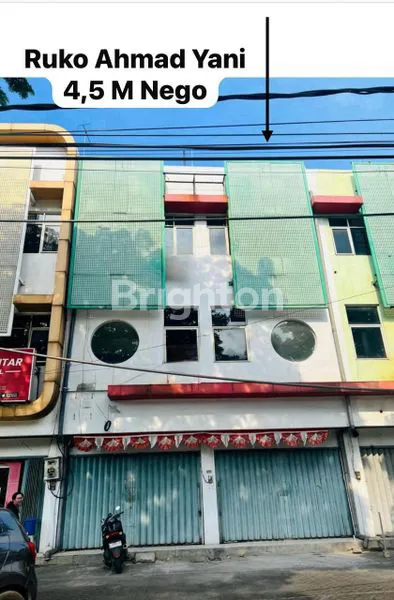 RUKO RAYA AHMAD YANI 3,5 LANTAI KAWASAN STRATEGIS DAN KOMERSIAL