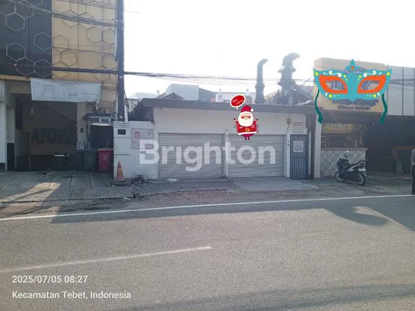 KIOS  2 PINTU DAN KOS DIBELAKANG KIOS DISEWAKAN LOKASI PERDAGANGAN