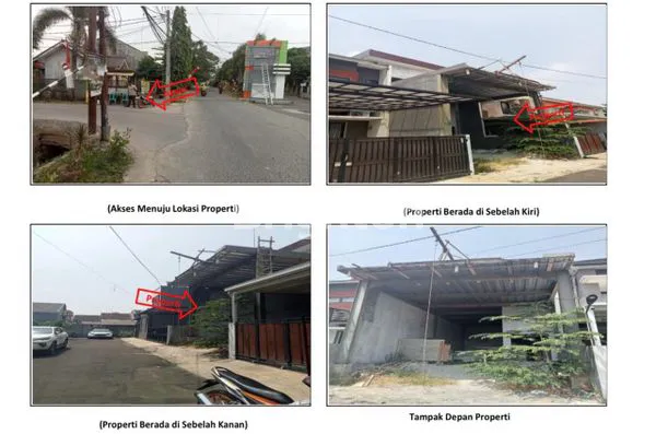 image RUMAH 2LT 80% PERLU FINISHING LOKASI STRATEGIS DLM KOMPLEK BEKASI (2)