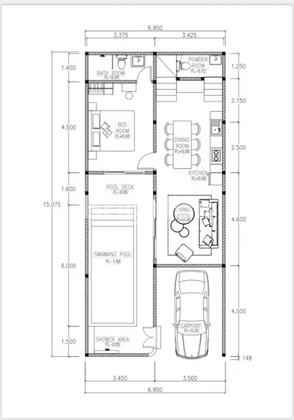 image LEASEHOLD 24 TAHUN VILLA AREA SANUR - PADANG GALAK LIMITED EDITION ONLY 4 VILLAS (OCEAN VIEW) (2)