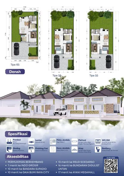 image RUMAH BARU DI KUBU RAYA PARIT BUGIS  (2)