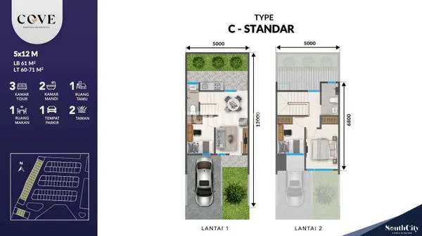 image RUMAH MEWAH 2 LANTAI – SIAP HUNI, LENGKAP DENGAN KOLAM RENANG PRIBADI! (2)