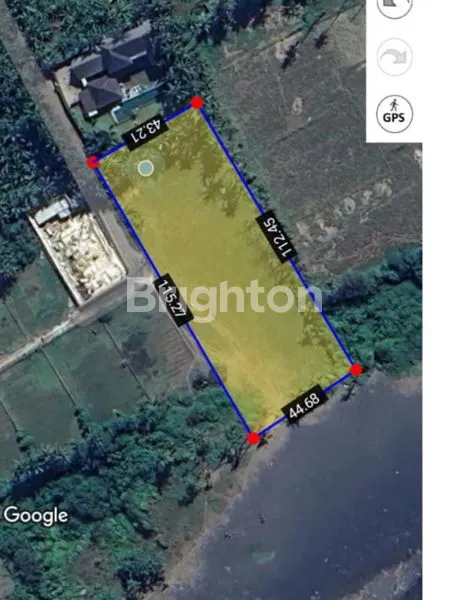 DIJUAL TANAH CANTIK LOS PANTAI – SABA, GIANYAR, BALI