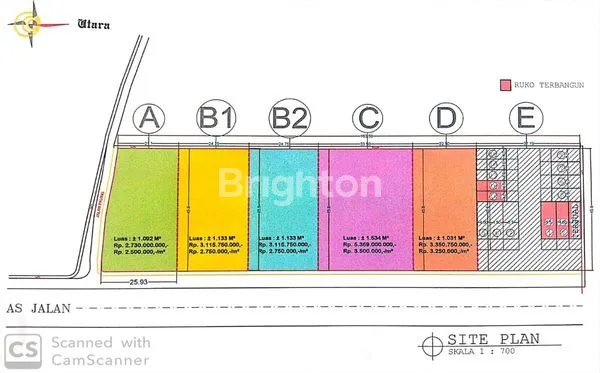 image KAVLING PREMIUM PRAMBON 1534M² COCOK UNTUK GUDANG - HGB (2)