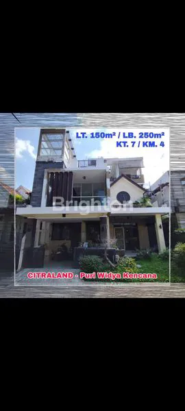 image RUMAH MEWAH 3 LANTAI PLUS SPLIT LEVEL DI PURI WIDYA KENCANA (5)