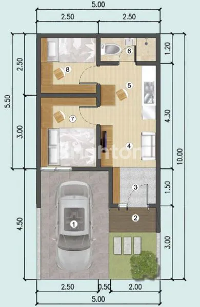 image  SPRINGHILL YUME LAGOON TYPE YURI 2 BR (2)