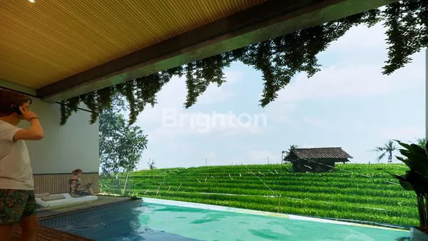 image VILLA 2 LANTAI TYPE PEARL DI PERERENAN CANGGU- 3 KAMAR, POOL , LOKASI TENANG & PREMIUM , MULAI RP 5,8 M   (2)