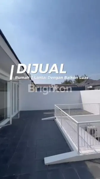 image HARGA TURUN 300JT!! SIAP HUNI RUMAH MINIMALIS 2 LANTAI CLUSTER DU LOUVRE (1)