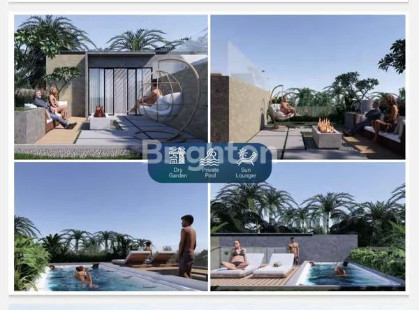 image VILLA MEWAH 3KT, ROOFTOP SWIMMING POOL, LOKASI PREMIUM, PERERENAN – BALI (3)