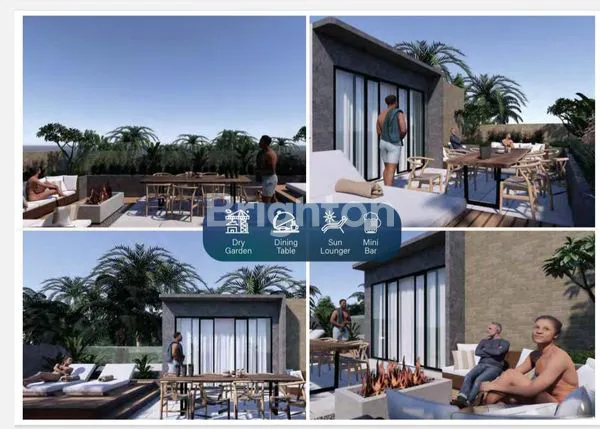 image VILLA MEWAH 3KT FULLY FURNISHED DI PERERENAN, VIEW SAWAH (2)