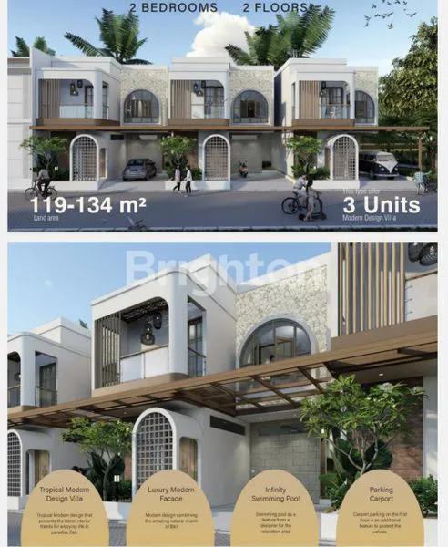 image VILLA MEWAH 2KT FULLY FURNISHED DI PERERENAN, VIEW SAWAH (3)