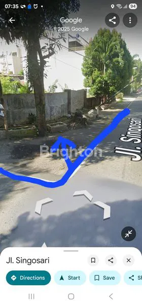 TANAH HOOK STRATEGIS 625M² DI SINGOSARI MEDAN AREA - PUSAT KOTA