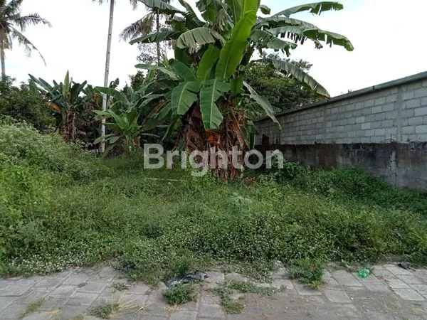 DIJUAL TANAH PEKARANGAN STRATEGIS BARAT PASAR CEBONGAN, SIAP BANGUN