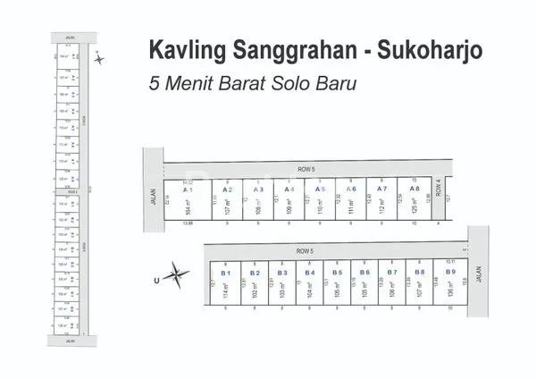 image KAVLING SANGGRAHAN SOBA 1, PREMIUM DI SOLO BARU, 3 MNT MALL THE PARK (2)