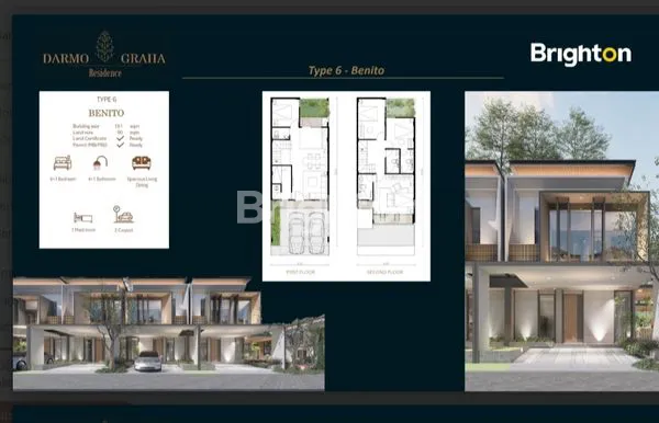 image RUMAH TYPE BENITO DI DARMO GRAHA RESIDENCE SURABAYA (1)
